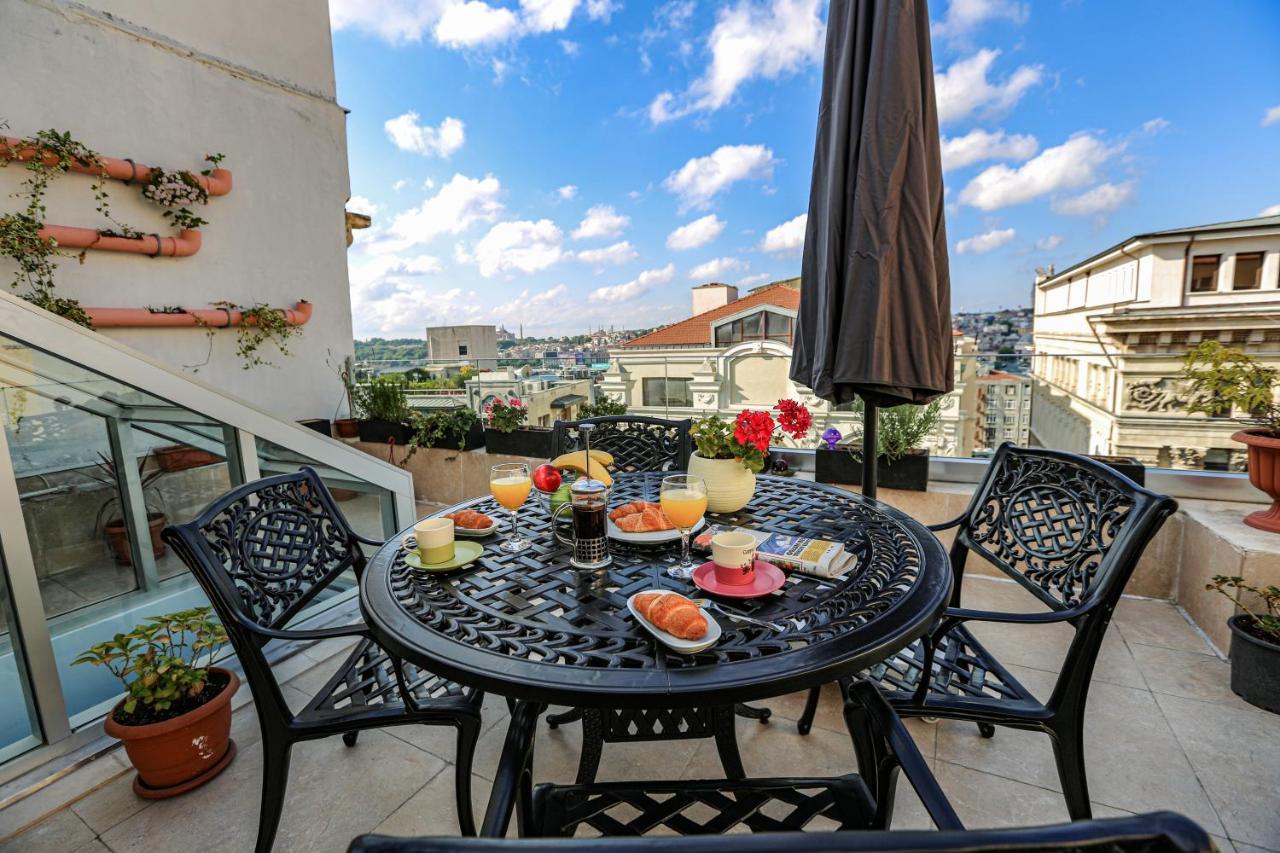 Apartamento No 8 Galata Estambul Exterior foto