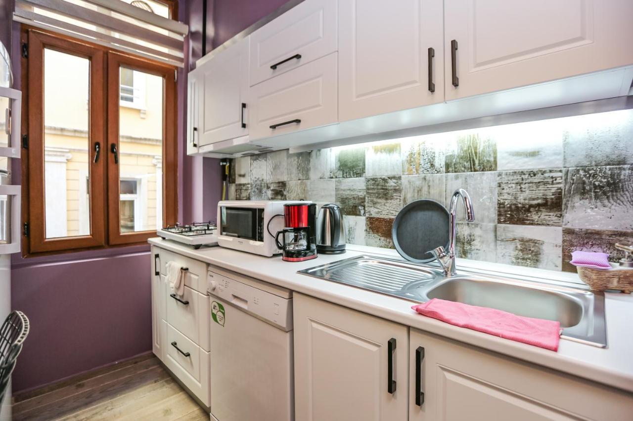 Apartamento No 8 Galata Estambul Exterior foto