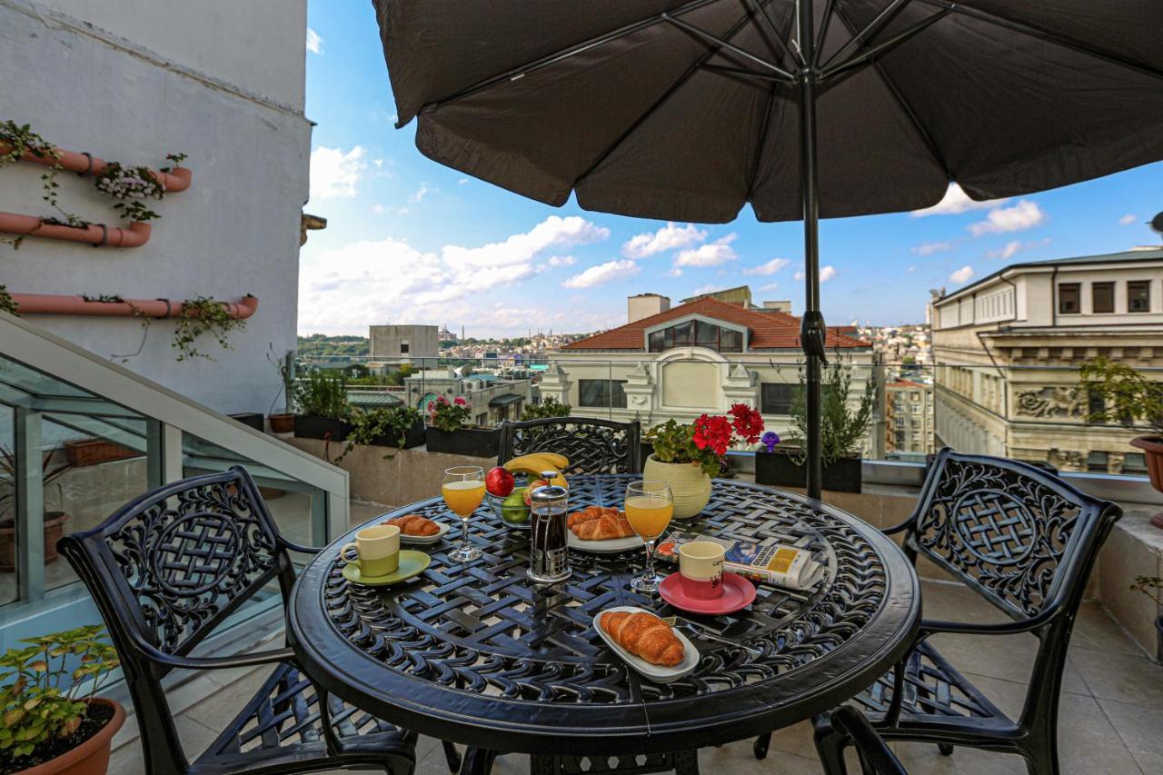 Apartamento No 8 Galata Estambul Exterior foto