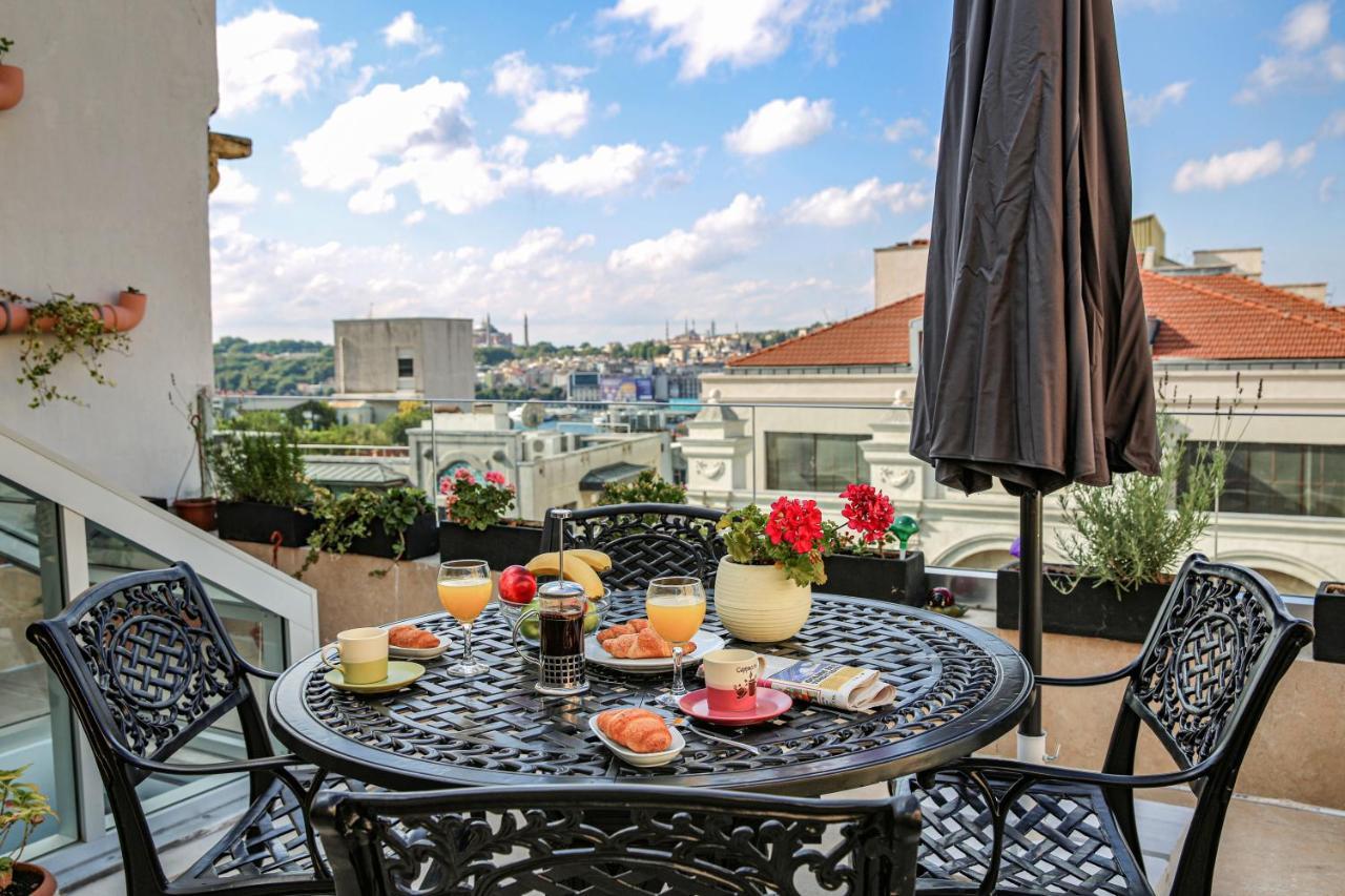 Apartamento No 8 Galata Estambul Exterior foto