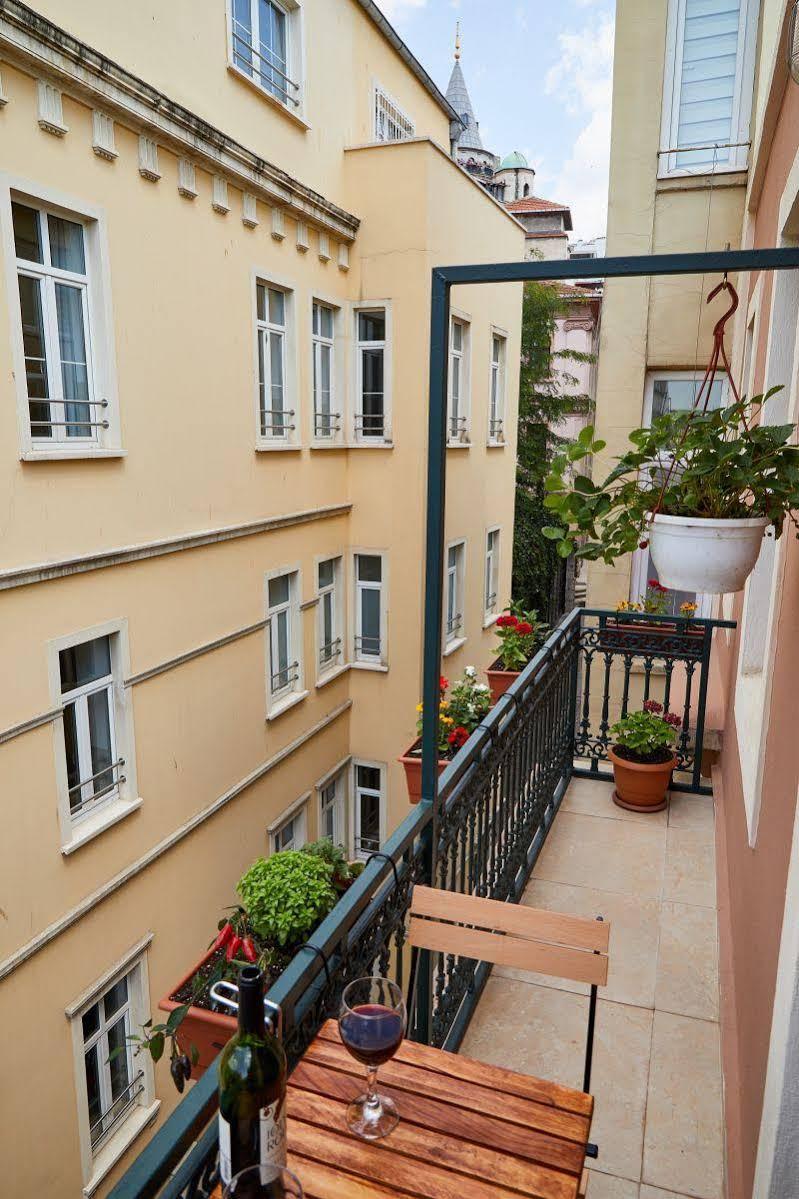 Apartamento No 8 Galata Estambul Exterior foto